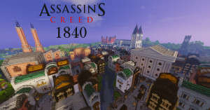 Baixar Assassin's Creed 1840 para Minecraft 1.20.1